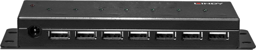 LINDY USB Hub 2.0 7-port Metal