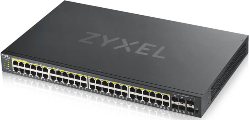 Prepínač Zyxel GS1920-48HPv2 52port.