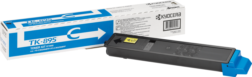 Kyocera TK-895C Toner Kit cyan