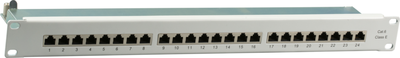 Panneau de brassage RJ45 LSA+ 24x, Cat6