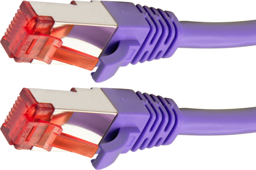 Patch Cable RJ45 S/FTP Cat6 5m Purple