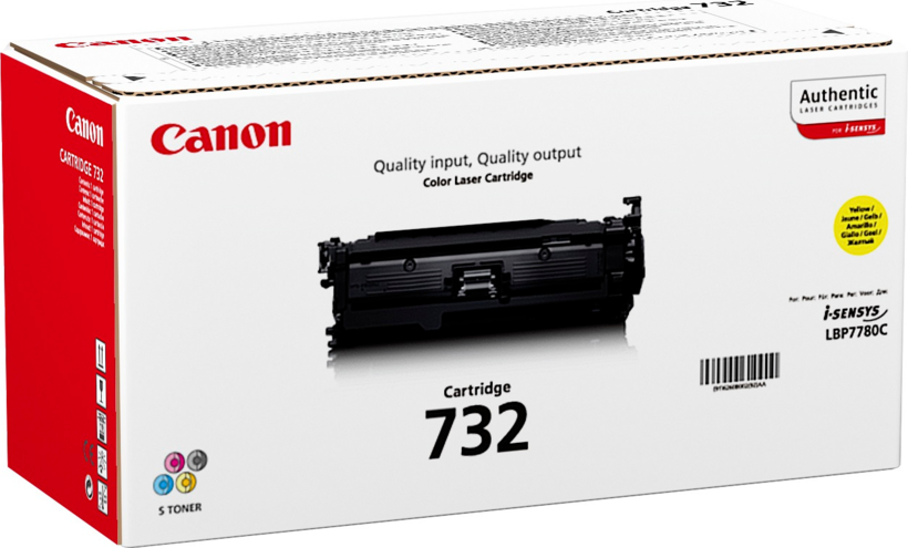 Toner Canon 732Y amarelo