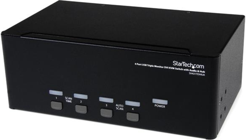 StarTech Switch KVM 4 puertos USB DVI