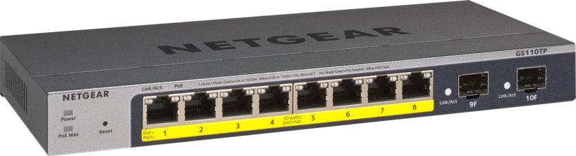 NETGEAR GS110TPv3 PoE Switch