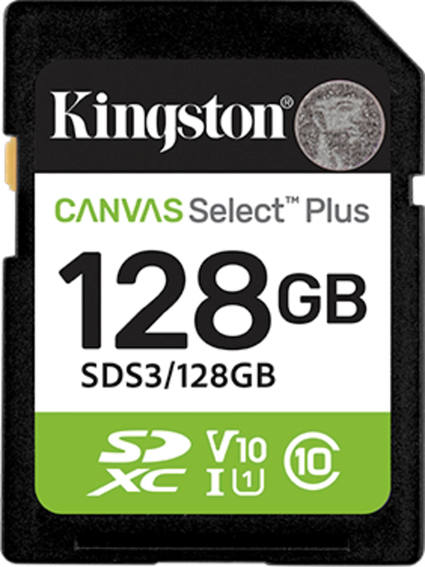 Kingston Canvas Select P 128 GB SD
