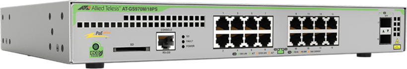 Allied Telesis AT-GS970M/18PS PoE Switch