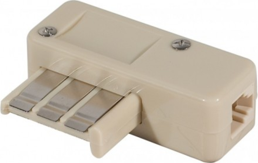 Adaptateur gigogne RJ11/RJ45 6 plots