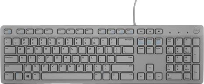 Dell KB216 Multimedia-Tastatur grau