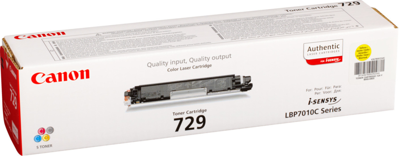 Canon 729 Toner gelb