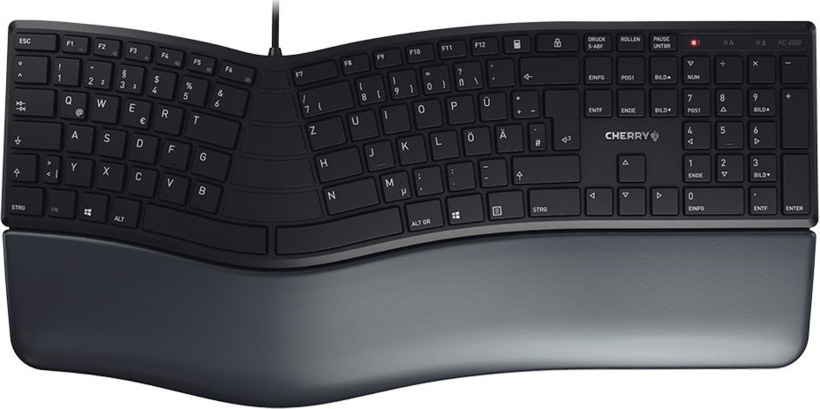 CHERRY KC 4500 ERGO Tastatur schwarz