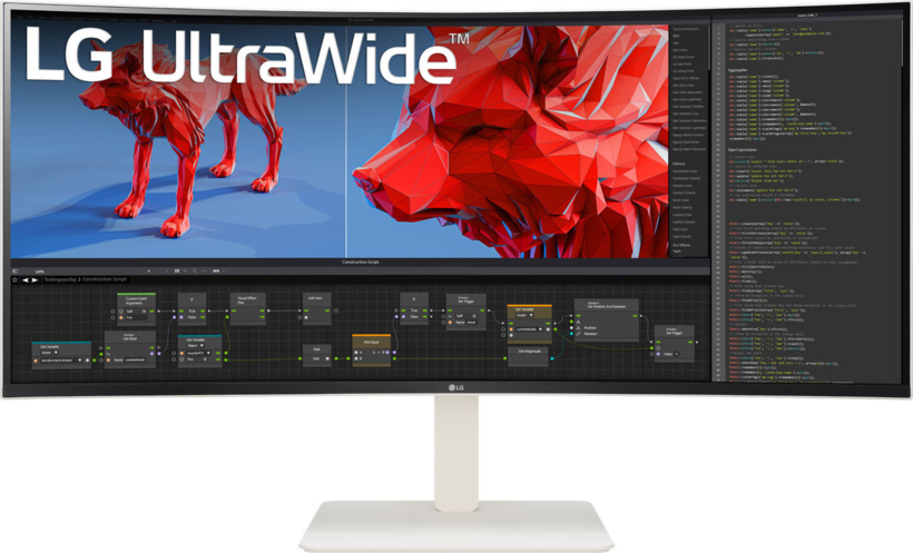 LG 38BR85QC-W Curved Monitor