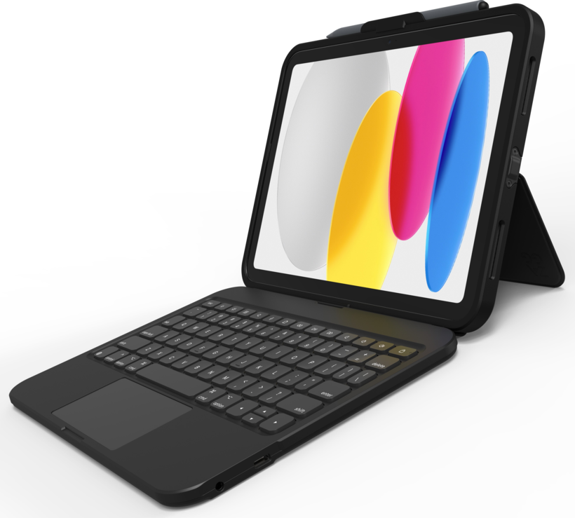 ZAGG Tough Keys iPad 10th Gen Keyb. Case