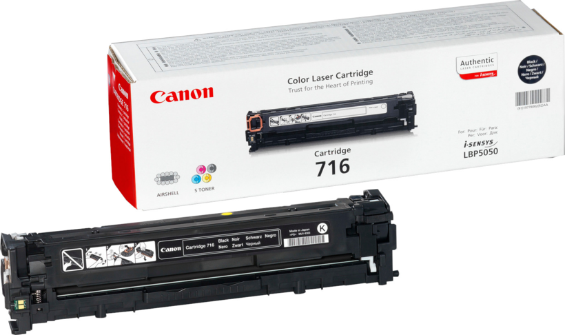 Toner Canon 716, noir
