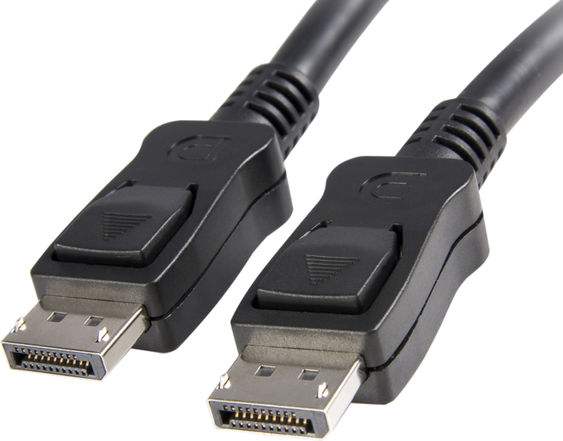 Cabo DisplayPort m. - m. 1,8 m preto