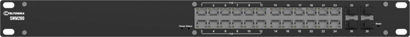 Switch administré Teltonika SWM280 PoE+