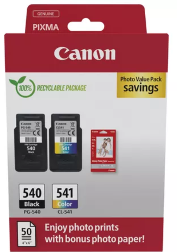 Canon PG-540/CL-541 tinta + fotópapír