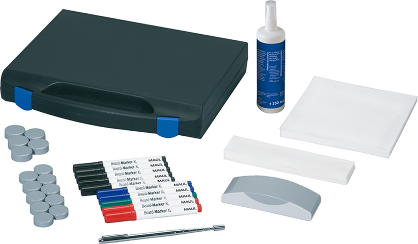 MAUL Whiteboard Accessory Kit in Case