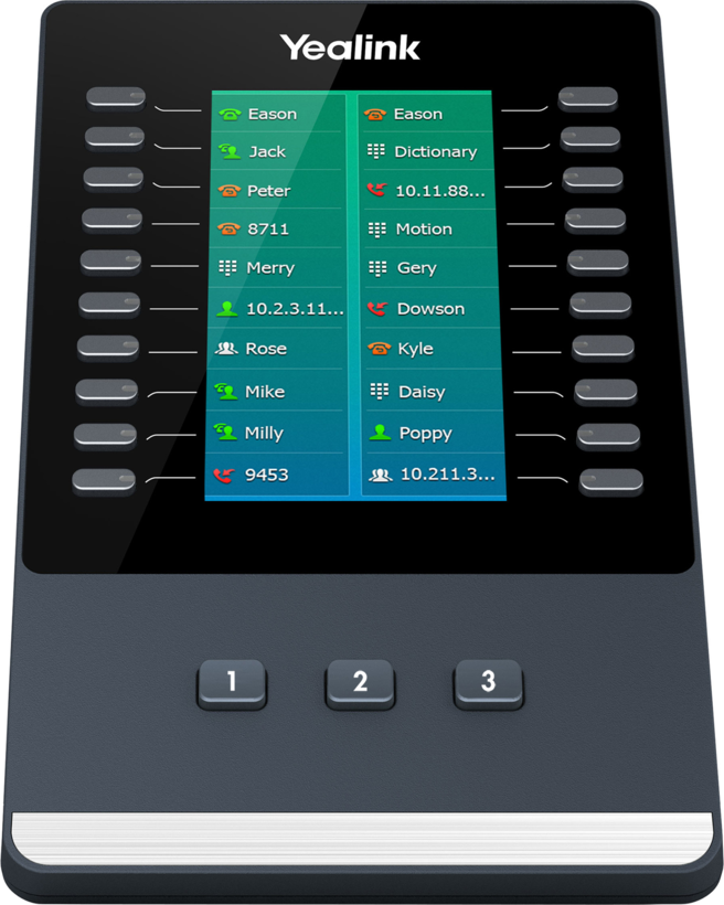 Moduł rozsz.Yealink EXP50 z kol.wyśw.LCD