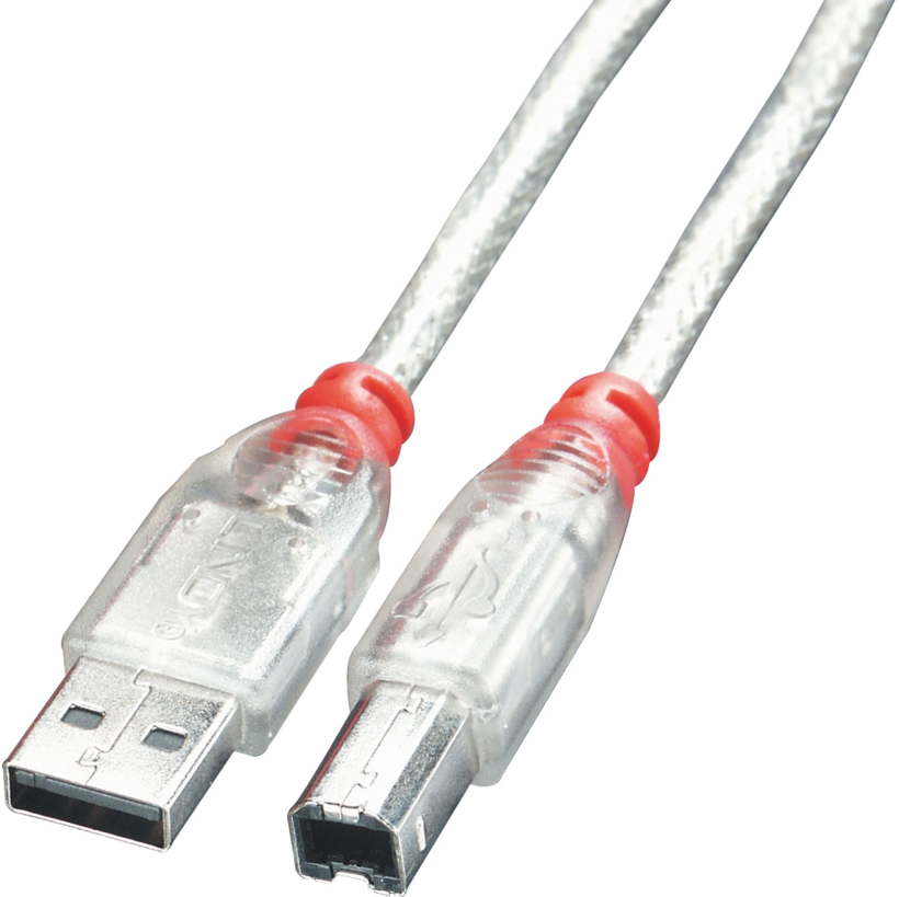 LINDY USB-A to USB-B Cable 0.2m