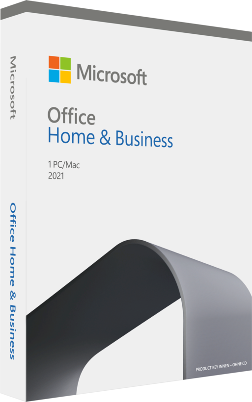 Microsoft Office Home & Business 2021 1 License Medialess