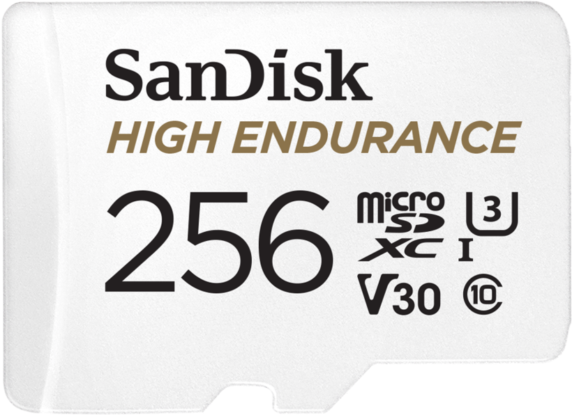 MicroSDXC 246 Go SanDisk High Endurance