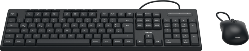 Hama CKM-200 Tastatur und Maus Set