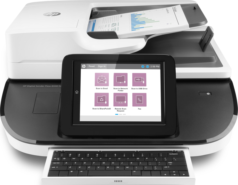 HP Digital Sender Flow 8500 fn2 Scanner