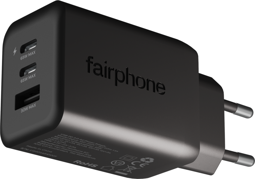 Fairphone 65W Triple Port Fast Charger