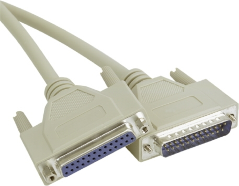 ARTICONA RS232 Cable DB25/m-DB25/f 2m