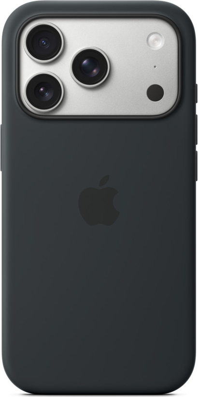 Apple iPhone 17 Pro Silicone Case Black
