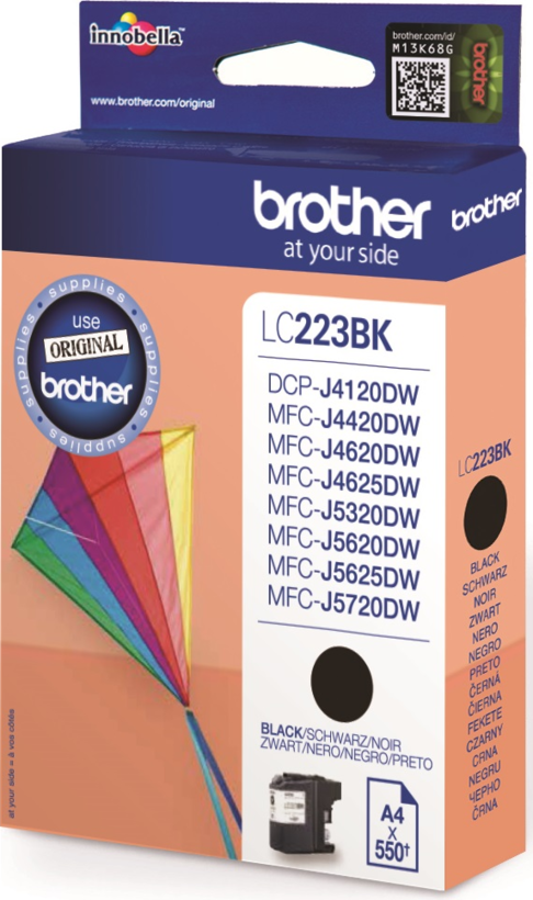 Encre Brother LC-223BK, noir
