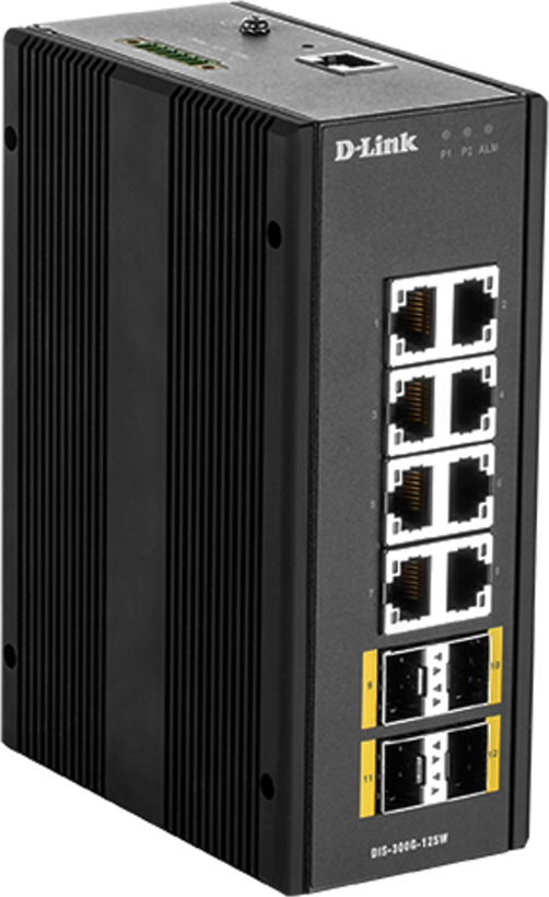 D-Link DIS-300G-12SW Industrial Switch