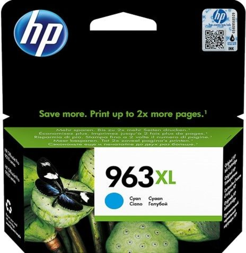 Encre HP 963 XL, cyan