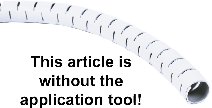 Cable Eater D=15mm 25m White