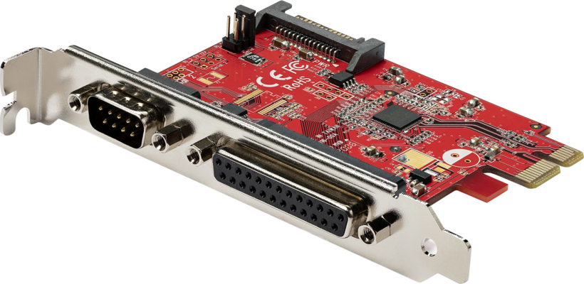 StarTech DB25/RS-232 PCIe Interface