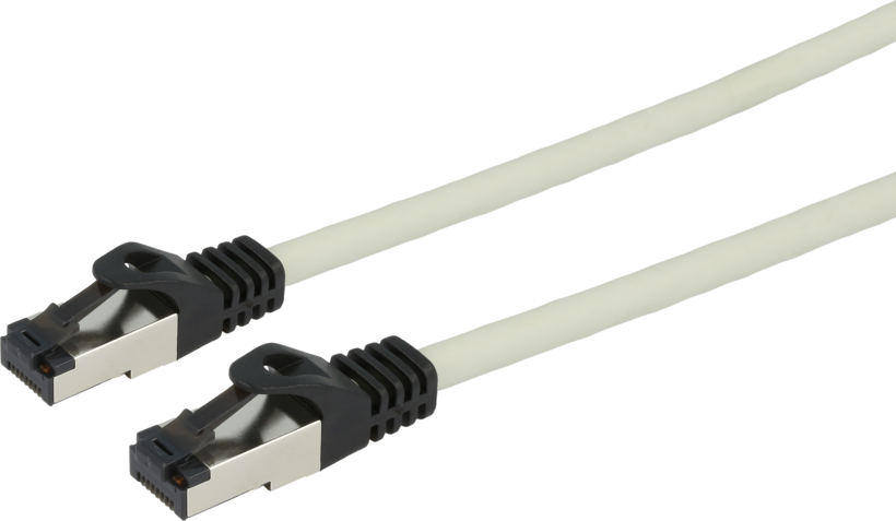 Patch Cable RJ45 S/FTP Cat8.1 1m Grey