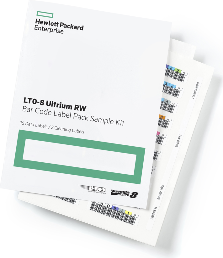 HP Ultrium 8 Barcode Label-Pack (100+10)