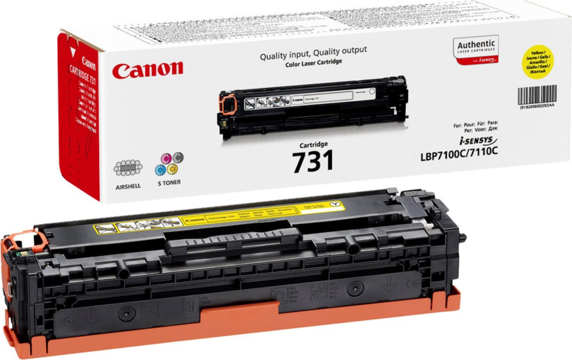 Canon 731 Toner, Yellow