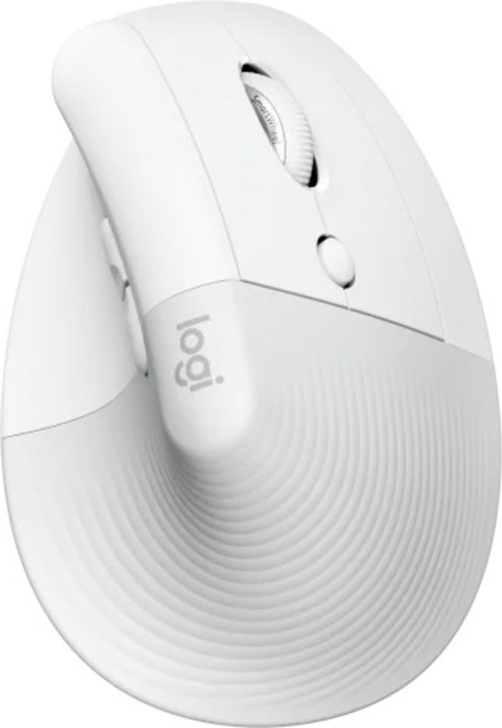 Logitech LIFT vertikal Maus weiß f.B.