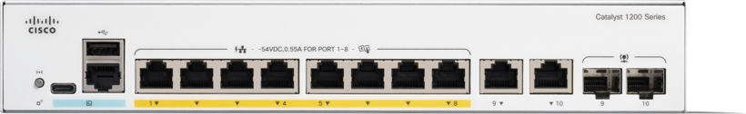 Cisco Catalyst C1200-8FP-2G Switch