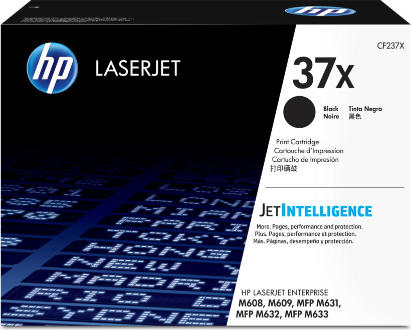 Toner HP 37X, czarny