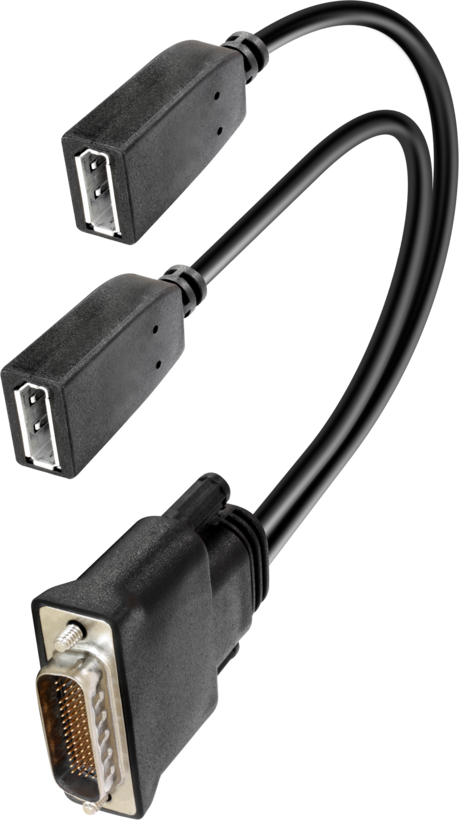Delock DMS59 - 2xDisplayPort Adapter