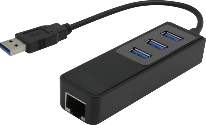 ARTICONA USB Hub 3.0 3-port + RJ45