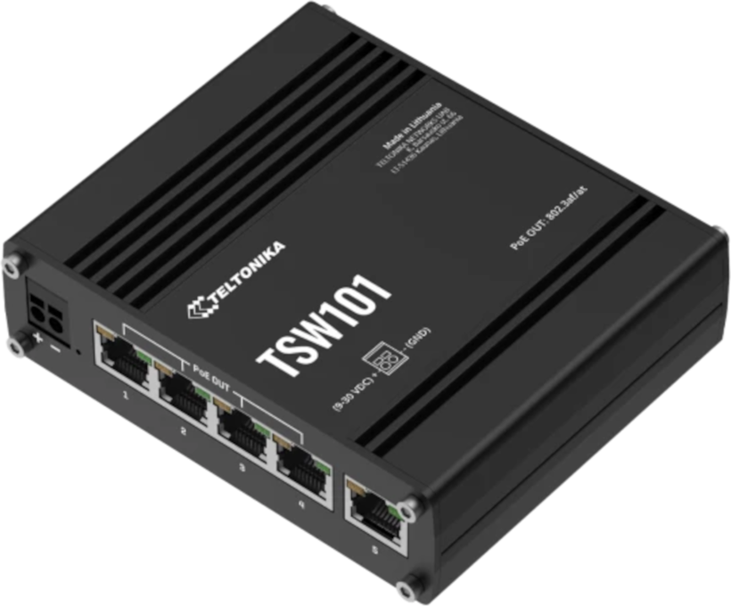 Teltonika TSW101 Automotive PoE+ Switch