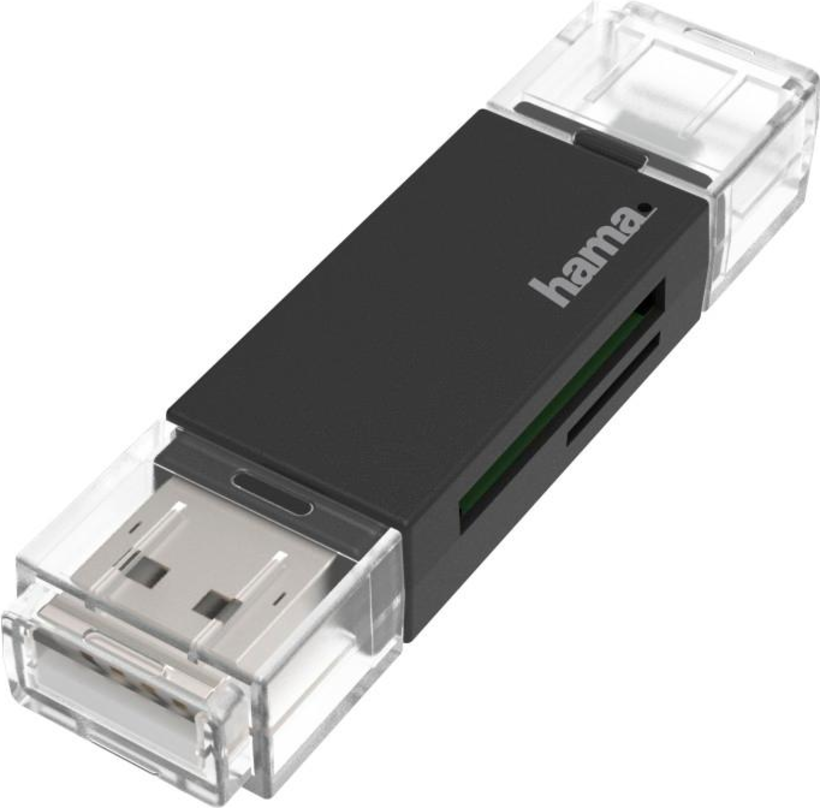 Lect cartes Hama USB 2.0 USB-A/micro OTG