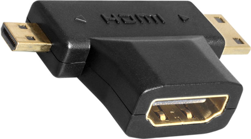 Adaptér Delock HDMI - mini/micro HDMI
