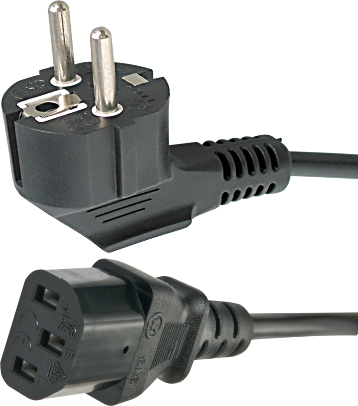Power Cable Local/m - C13 5m Black