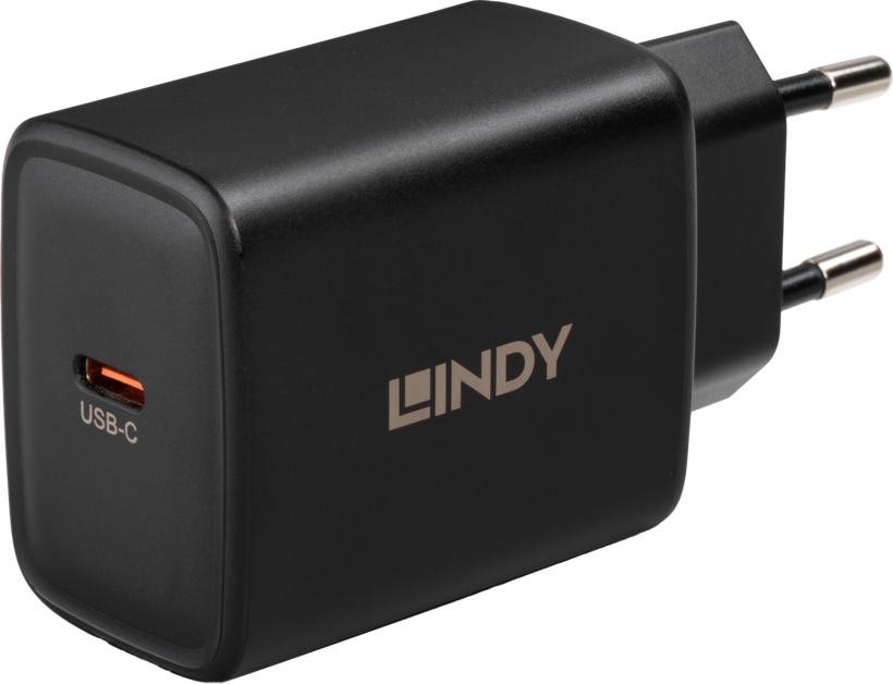 LINDY 65 W USB-C GaN Ladeadapter