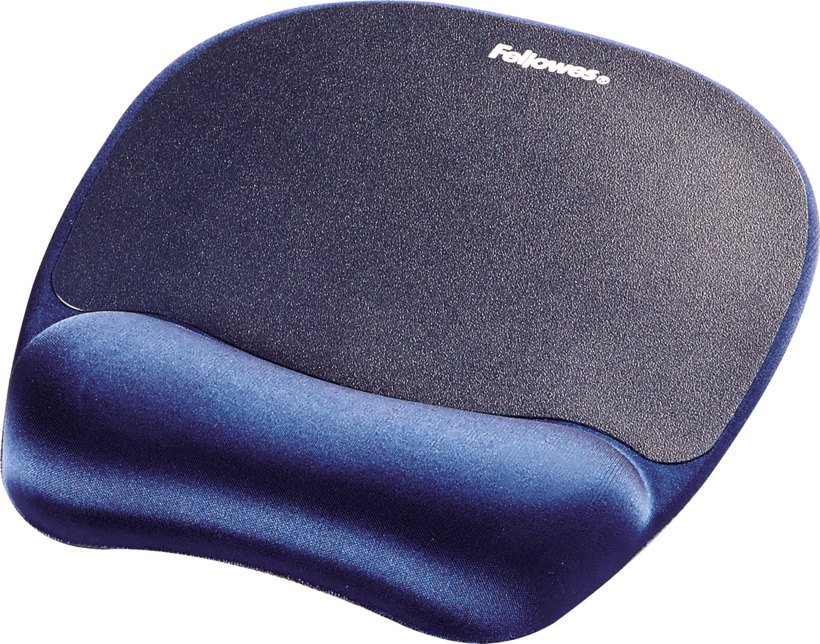 Fellowes Memory Foam Mouse Pad Blue