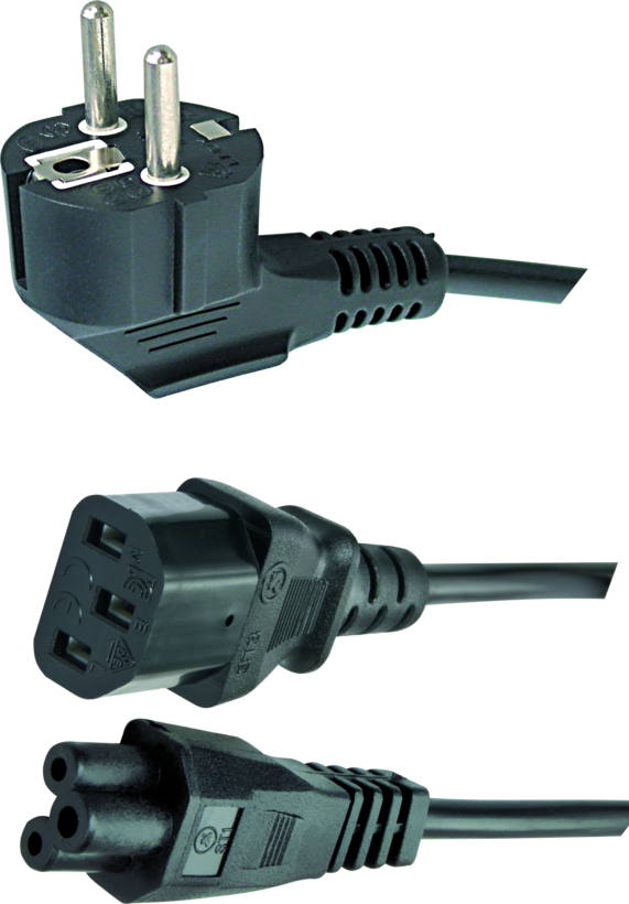 Power Cable 1x Power/m - 1xC13+1xC5/f 2m